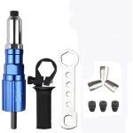 Zvd - adaptateur de pistolet � riveter �lectrique - accessoire sans fil en alliage d'aluminium