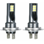 Zvd - ampoule spcifique h7 voiture led antibrouillard 200w phares ampoules kit 6000k blanc lumire courante ...