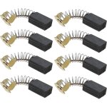 Zvd - balais de charbon moteur cb103 - lot de 4 paires compatibles avec �lectriques hm0810 181030 ad�lala ...