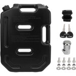 Zvd - bidon d'essence noir de 10 litres pour moto, vtt, utv