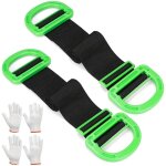 Zvd - courroies de levage et transport pour meubles, caisses, chantiers - lot de courroies