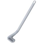 Zvd - golf silicone toilet brush long handle wall - mounted cleaning toilet brush with holder set (white) ...