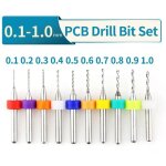 Zvd - jeu de micro - forets cnc en carbure, mini m�ches de per�age pour circuits imprim�s, pour pcb