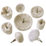 Zvd - kit de polissage aluminium pour perceuse - roue de polissage pour m�tal, acier inoxydable chrom� ...