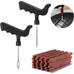 Zvd - kit de rparation de pneu 32 pices - outils pro plus mches autovulcanisantes tubeless