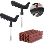 Zvd - kit de r�paration de pneu 32 pi�ces - outils pro plus m�ches autovulcanisantes tubeless