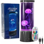 Zvd - lava - aquarium - quallenlampe ? led - quallen - nachtlicht mit 16 farben, fernbedienung, entspannendes ...