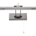 Zvd - lampe de miroir de salle de bain led avec interrupteur - applique murale rglable ip44 pour miroir ...