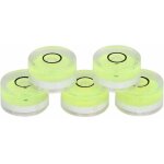 Zvd - niveaux � bulle ronds 5pcs, mini inclinom�tres de niveau � bulle circulaire, niveau � bulle circulaire ...