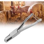 Zvd - pince � oreilles d'animaux, pince � �tiquettes pour oreilles de porc, prise en main confortable, ...