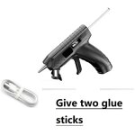 Zvd - pistolet � colle thermofusible sans fil 3. 6v, avec b�ton de colle, rechargeable par usb, haute ...