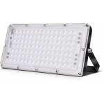 Zvd - projecteur led extrieur 100w 10000lm ip67 - blanc chaud 2800 - 3200k - ultra - mince - idal pour ...