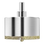 Scie cloche diamante 68 mm avec revtement de surface diamant, pour couper verre, carrelage, cramique, ...