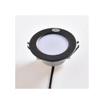 Spot led encastrable 7mm ip67 - clairage tanche pour terrasse, patio, chemin, mur, jardin