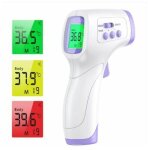 Zvd - thermomtre frontal infrarouge - pistolet thermometre ir laser professionnel - sans contact - rapide ...