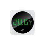 Zvd - thermomtre auto - adhsif lcd numrique pour aquarium, grand cran, moniteur de temprature pour ...