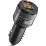 Zvd - zealife transmetteur fm bluetooth - adaptateur voiture bluetooth 5. 0 avec chargeur rapide qc 3. ...