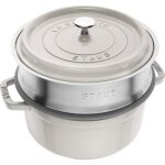 Zwilling staub la cocotte 40508 - 822 - 0 - marmite ronde de en fonte avec insert et truffe, capacit ...