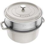Zwilling staub la cocotte cocotte en fonte blanc truff 3, 8l