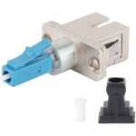 Jeffergarden connecteur adaptateur fibre coupleur optique lc mle  sc femelle fournitures industrielles ...