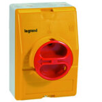 022172 - interrupteur sectionneur de proximit� rotatif legrand 3p triphas� 20a - �tanche ip65