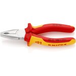03 06 160 sb pince universelle isol�es par gaines bi - mati�re, certifi�es vde chrom�e 160 mm - knipex ...