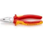 03 06 200 sb pince universelle isol�es par gaines bi - mati�re, certifi�es vde chrom�e 200 mm - knipex ...
