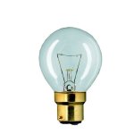 04180 ampoule sph�rique b22 25w claire - philips