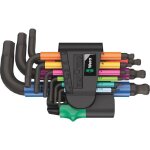 05133164001 950 / 9 hex - plus multicolour 2 jeu de cl�s - wera