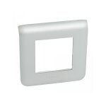 079302 plaque pour prise et interrupteur mosaic 2 mod. alu - legrand