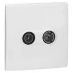 080639 - prise tv - fm neptune - fixation vis / griffes - legrand