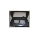 Legrand 085984 enjoliveur sagane graphimat prise double rj45