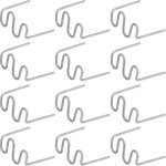 1 000 agrafes pour agrafeuse � chaud, r�paration de plastique, pare - chocs ondul�s, r�paration de carrosserie ...