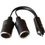 1  2 allume - cigare cble d'extension, voiture allume cigare socket mle vers femelle, dc 12v 24v adaptateur ...