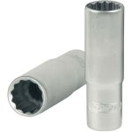 Kstools ? douille 1 / 2' pour bougies 14mm ? acier chrom� vanadium ? normes din 3124 et iso 3315 ? syst�me ...