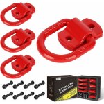 1 / 2'heavy duty boulonn� forg� d - ring, 12000lbs r�sistance � la rupture crochet d'ancrage de fixation ...