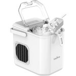 1. 2l machine � gla�ons portable loefme, 12kg / 24h, 6 - 13 minutes de production 9pcs, nettoyage automatique, ...