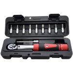 1 / 4  dr 5 - 25nm bike cl� dynamom�trique set outils de r�paration de v�los kit cliquet m�canique couple ...