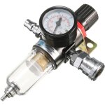 1 / 4' kit d'outils de piège de séparateur d'eau de filtre de compresseur d'air avec la mesure de régulateur ... 1 / 4' kit d'outils de piège de séparateur d'eau de filtre de compresseur d'air avec la mesure de régulateur ...