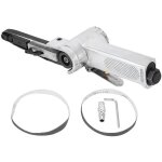 1 / 4 po ponceuse � bande d'air, 16000rpm outil de polissage pneumatique avec ponceuse � bande � air ...