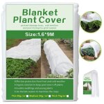1, 6 x 9m jardin v�g�tal insecte couvre - filet de jardin couverture de plante en tissu pour la protection ...