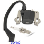 1 bobine d'allumage, compatible honda gc135 gc160 gcv190, pour tondeuses et souffleuses � neige hs520 ...