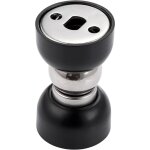 1 but�e de porte magn�tique en acier inoxydable avec vis (mini, noir)