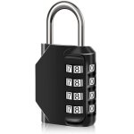 1 cadenas � combinaison �tanche � 4 chiffres avec code num�rique, serrure � combinaison en alliage de ...