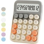 1 calculatrice (15711127mm) blanc cass, calculatrice standard avec affichage  12 chiffres, fournitures ...