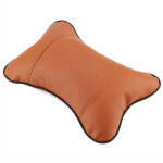1 coussin de soutien cervical pour si�ge auto, appui - t�te ergonomique et respirant (marron)