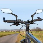 1 ensemble 2 pi�ces r�troviseur v�lo moto, r�troviseur v�lo, r�troviseur trottinette �lectrique.