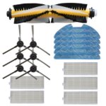 1 ensemble de brosse principale, brosse lat�rale, filtre, chiffon de nettoyage, kit pour aspirateur redmon ...