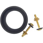 1 ensemble de joints d'�tanch�it� pour cuve et cuvette avec 2 boulons en laiton