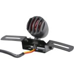 1 feu de stop arri�re pour moto 12 v 10 w chopper, bobber, cafe racer, harley, bo�tier en acier